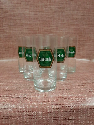 Diebels Becher 6x Bierglas 0,2 l Gastro Altbier