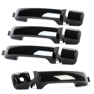 HECASA 4PCS Exterior Door Handles Accembly Kit For 11-19 Tundra Sequoia Crew Cab - Picture 1 of 13