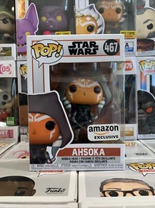 IN HAND Funko POP! Star Wars The Mandalorian Ahsoka Hooded Amazon Exclusive #467 - Picture 1 of 6