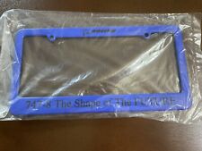 Vintage 2005 NOS Boeing 747-8 License Plate Frame “The Shape Of The Future”