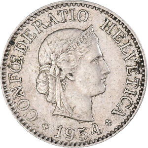 [#1084767] Coin, Switzerland, 10 Rappen, 1954