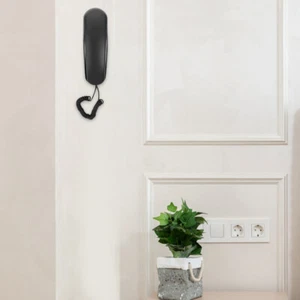 Telephone Landline Baby Office Home Phones Corded House Wall Mounted - Zdjęcie 1 z 12