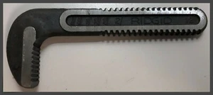 Mandíbula de gancho 31630 Ridgid para llave de tubo recto de 12" NUEVA OEM Ridgid Hecha en EE. UU. - Imagen 1 de 6