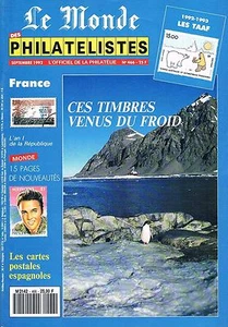 Le Monde Des Philatélistes N°466 sep 1992: Timbres venus du froid - Picture 1 of 1