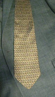 Stonehenge necktie silk made in USA  61" green Foto 1 de 4