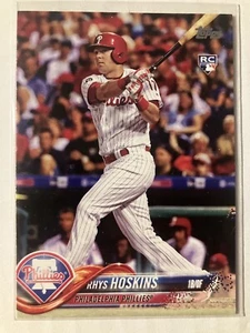 2018 Topps - Batting #259 Rhys Hoskins (RC) - Picture 1 of 2