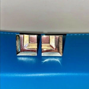 Vintage Goldtone Cuff links - Picture 1 of 5