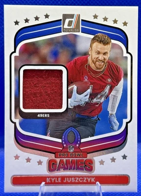 2025 Panini Donruss - Kyle Juszczyk Pro Bowl Games (MEM) #PBM-KJK - Image 1 of 4
