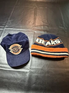 Vintage Chicago Bears Lot Super Bowl XX 1985 Sports Specialties Cord Mütze NFL - Bild 1 von 13