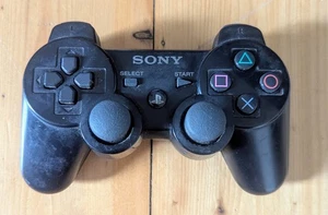 Sony PlayStation 3 Schwarz DualShock Controller (Defekt) - Bild 1 von 3