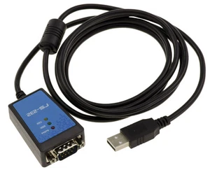 RS232 zu USB Konverter mit Parasitenschutz - Länge 1,8 m - FTDI CHIPSATZ - Bild 1 von 4