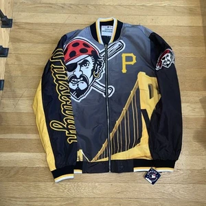 Pittsburgh Pirates Jeff Hamilton/JH Design Wind Breaker Jacket Sz Medium New - Picture 1 of 4