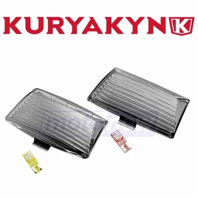 Kuryakyn Smoke Fender Tip Lens and Bulb Kit for 1988-2017 Harley Davidson pb Foto 1 de 4