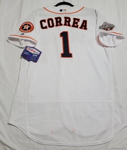 AUTHENTIC MAJESTIC 56 3XL, HOUSTON ASTROS CARLOS CORREA FLEX BASE Jersey - Picture 1 of 3