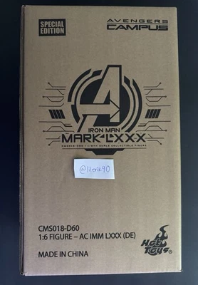 NEW- SEALED! Hot Toys Iron Man Mk 80 LXXX CMS018 Avengers Campus Disney - Image 1 of 4