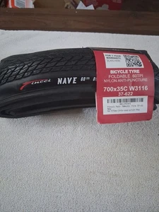 Neumático de bicicleta Fincci One Tire 700x35c 37-622 plegable 60 TPI nailon antipinchazos - Imagen 1 de 5