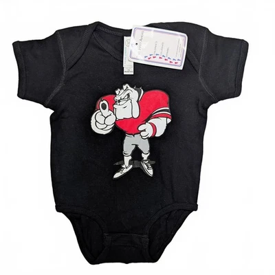 Georgia Bulldogs Baby Short Sleeve UGA Bodysuit, Sz 18 months - Image 1 of 3
