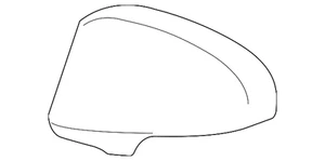 Genuine Toyota Door Mirror Cover Right 87915-07010 - Picture 1 of 2