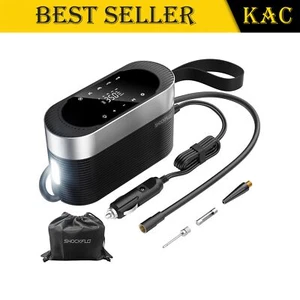 Compresor de Aire Ultra Rápido 12V DC Bomba de Aire para Neumático de Coche Tp Neumático Inflador Portátil - Imagen 1 de 10