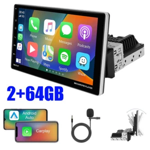 9" Single 1DIN Android 13 Autoradio Carplay GPS Navi WiFi Bluetooth RDS 2+64G - Bild 1 von 24
