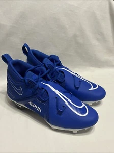 Nike Alpha Menace Pro 3 Mens 14 Game Royal Blue White CT6649-414 Football Cleats - Picture 1 of 7