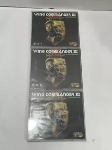 Wing Commander 3 Heart of The Tiger Origin Interactive Movie , 1994) 3 Discs - Picture 1 of 5