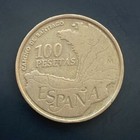 1993 Spain 100 Pesetas Coin - Scarce - Free P&P