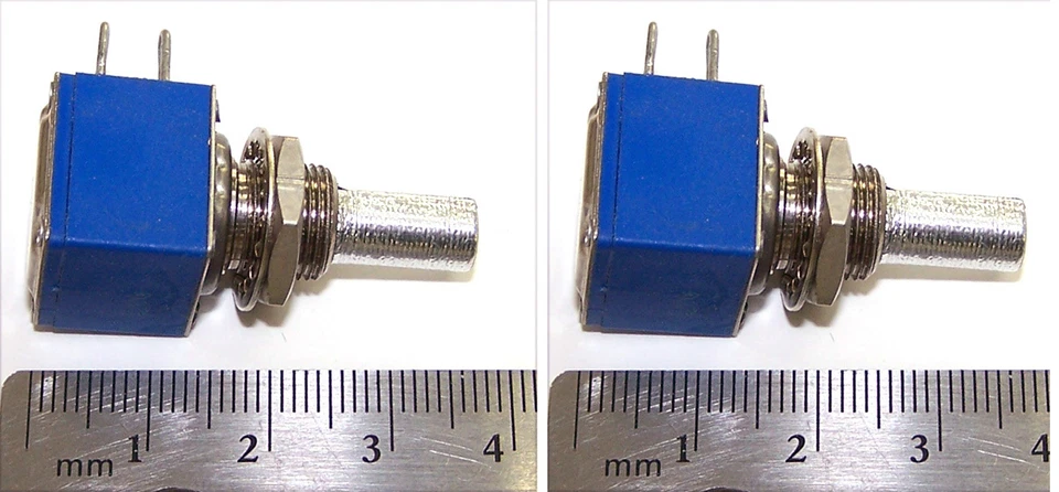 2 1K Bourns Audio Taper Cond. Ollas de plástico UREI 1176LN etc adaptadas eje 1/4" PB Foto 1 de 1