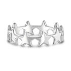 Kids / Teen Ring Sterling Silver Star Band Size 5-7