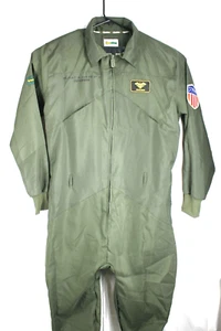 TIPSY ELVES Men's XL TIPSY SQUADRON GREEN PILOT JUMP SUIT - New, missing Belt - Picture 1 of 7