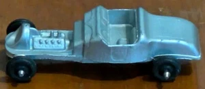 JUGUETE DE COLECCIÓN PLATEADO DE 3 PULGADAS MIDGETOY DE METAL FUNDIDO A PRESIÓN COCHE DE CARRERAS ROCKFORD ILLINOIS - Imagen 1 de 7