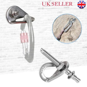 M10 Rock Climbing Anchor Stainless Steel Climbing Anchor Screw Set For Outdoor - Picture 1 of 12