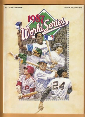 1987 Minnesota Twins St. Louis Cardinals World Series Kirby Puckett Ozzie Smith - Image 1 of 2
