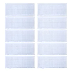 10pcs Knitting Machine Punch Card 24 Flower Card For Knitting Spare Accessories - Picture 1 of 22