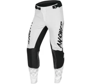 Pantalones todoterreno Answer Racing A22 Elite Redzone gris/negro MX para hombre tallas 34-42 - Imagen 1 de 2