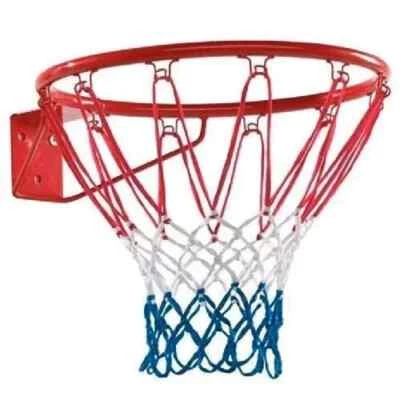 CANESTRO BASKET REGOLAMENTARE 46cm/18" PALLA A CANESTRO CON RETE E KIT MONTAGGIO - Immagine 1 di 4