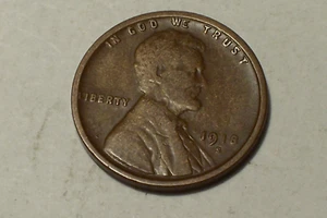 1918-D @  Lincoln Wheat Penny.!!  ( From Roll ) - Picture 1 of 4