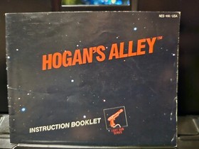 Hogan's Alley Nintendo NES Manual Instruction Booklet Only