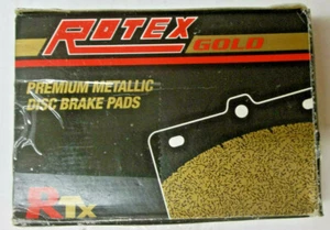 Front Disc Brake Pad Set, Semi-Metallic - Rotex D9722D - Foto 1 di 2