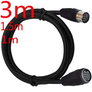DIN13Pin Cable Male to Female 13 Pin Extended Adapter Connector Plug Audio Cord - Picture 1 of 3