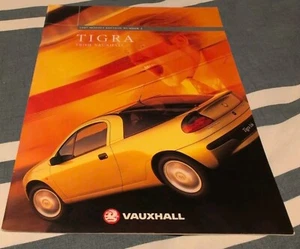 1998 Vauxhall Tigra UK Car Sales Brochure, Edition 2, collectible vintage, VGC - Picture 1 of 2
