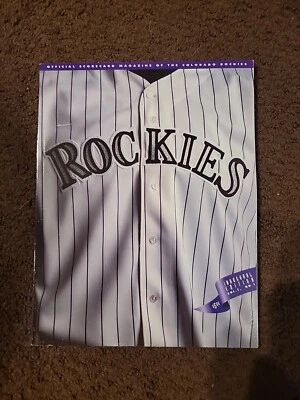 1993 Colorado Rockies Inaugural Opening Day Program - Image 1 of 2