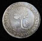 Guatemala : Central Américain République 8 Reales 1837 Ng-Ba