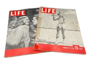 LIFE Magazines February 1940 "Roadside Service" & December 1948 "Teen-Age Fun" - Picture 1 of 21