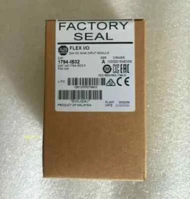 New Factory Sealed AB 1794-IB32 SERA FLEX I/O SER A Input Module 1794-IB32 - Image 1 of 4