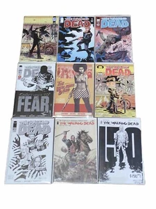 ¡Lote de 9 variantes de The Walking Dead (TWD)! 1, 100 SDCC, 101, 103, 112, 129, 150! - Imagen 1 de 11