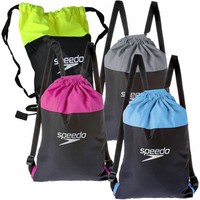Speedo Swimming Swim Pool Bag 15 Litre Water Resistant Rucksack Holdall Kit New