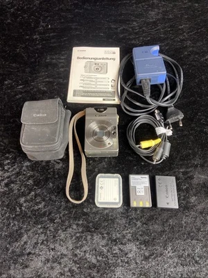 Kamera Digitalkamera Fotoapparat Canon Digital Ixus V Nachlass Vintage Retro - Bild 1 von 4