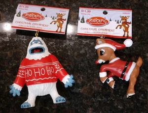 Rudolph El Reno Nariz Roja Adorno de Navidad Kurt S. Adler Bumble & Rudolph - Imagen 1 de 15