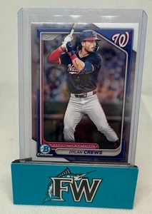 2024 Bowman Draft Chrome Dylan Crews #BDC-125 Rookie Card RC Nationals Base - Picture 1 of 2